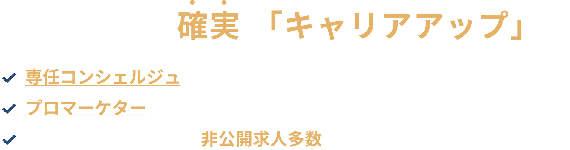 マーケターとして確実な「キャリアアップ」を。